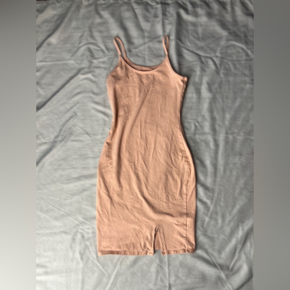 wild fable Peachy Pink Spaghetti-Strap Slip Dress